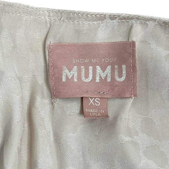 SHOW Me Your Mumu Dress Pink Leopard Print‎ Babydoll Size XS - Picture 4 of 7